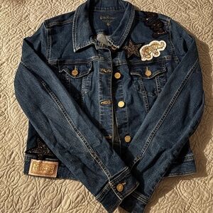 Lilly Pulitzer Jean Jacket - Medium Size for Woman